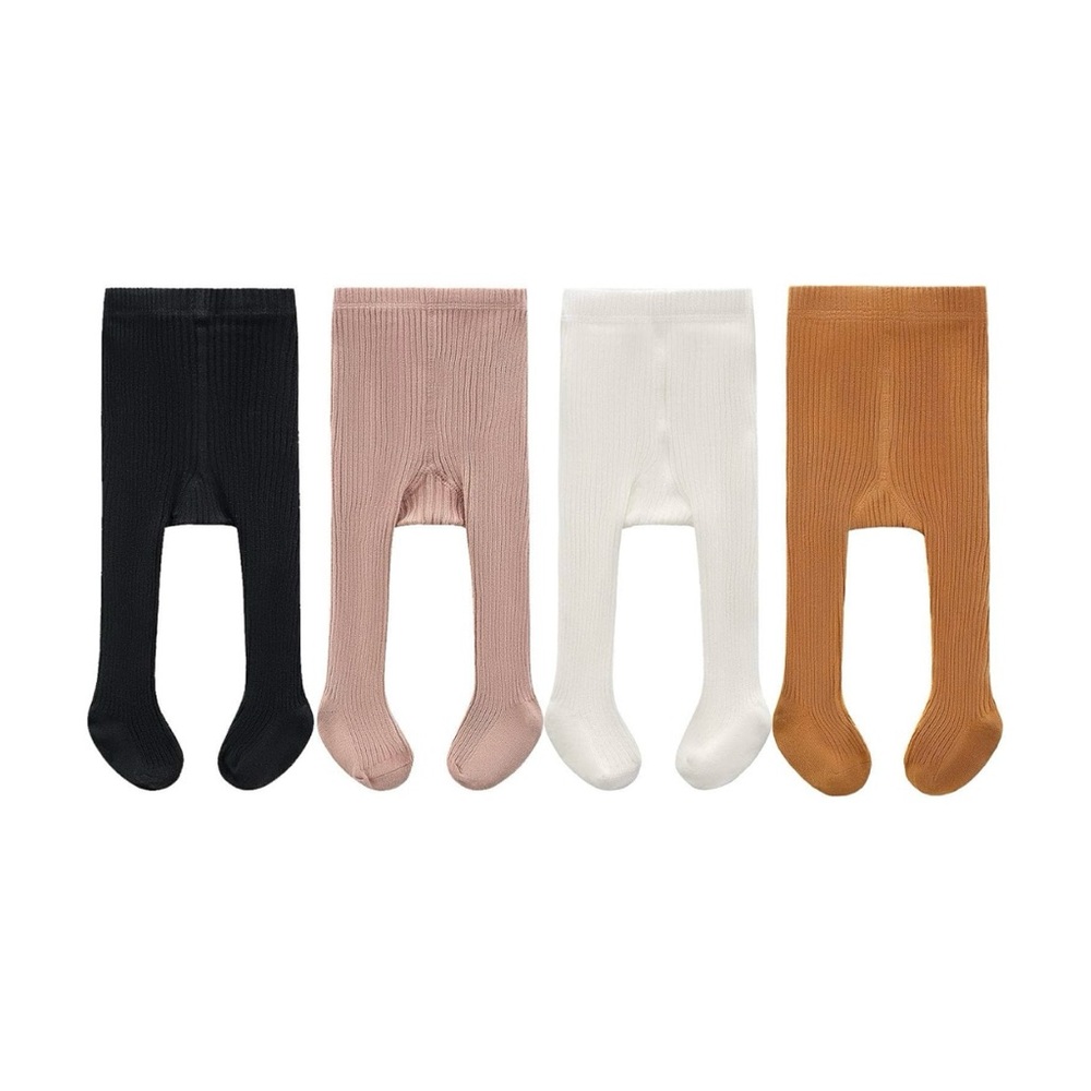 Cozy Cotton Blend Knit Tights